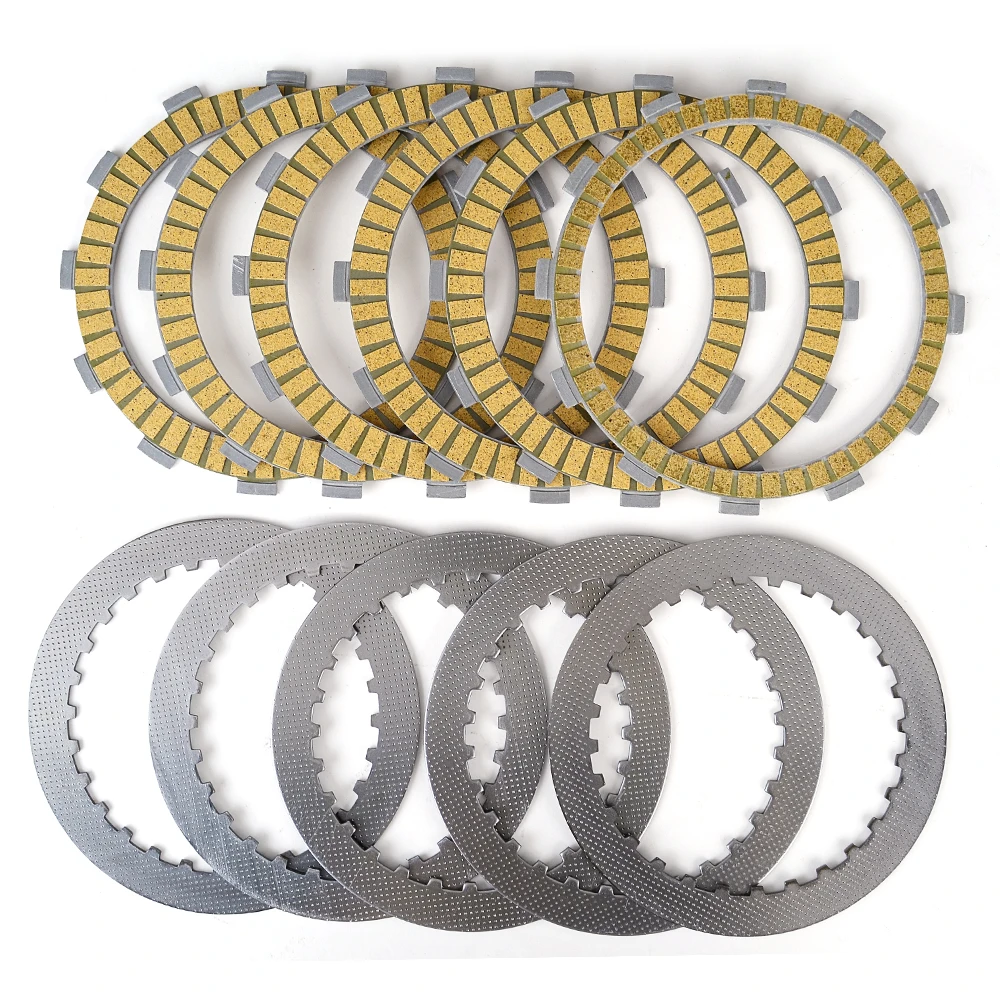 

Clutch Friction Disc Plates For Honda CBR400 CBR600F CB400 CB CBR 400 22201-MW3-960 22201-MW3-600 22201-MA7-000 22321-MN4-000