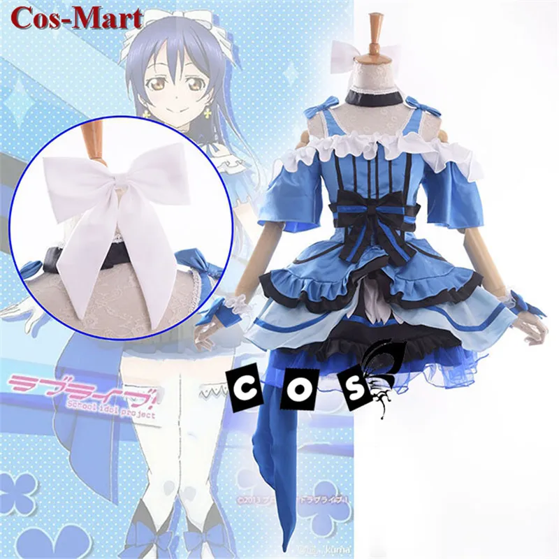 

Костюм для косплея Cos-Mart из аниме «Love Live», Сонода, Umi, форма с принтом Киры, звезды SJ, женская модель, индивидуальный пошив