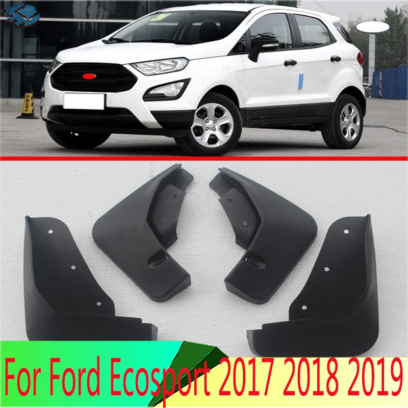 

Брызговики из АБС-пластика, передние и задние брызговики, крыло для Ford Ecosport 2017 2018 2019, брызговики, детали, аксессуары