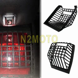 For PX EFI T5 Classic Millennium 1984-Up Motorcycle Taillights Stone Grill Guard Rear Brake Stop Light Cover Protection Grille