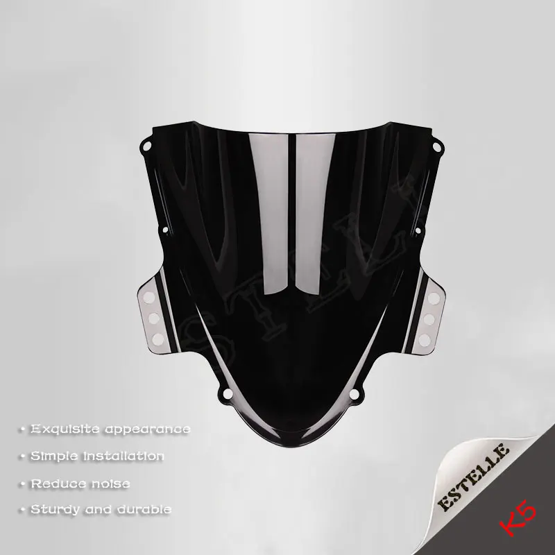 Motorcycle Transparent Windscreen Windshield for Suzuki GSXR1000 GSXR 1000 K5  2005 2006 2005-2006