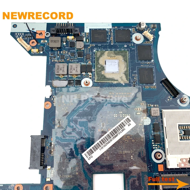 Newrecord qiwy3 LA-8001P para lenovo y480 portátil placa de placa gráfica placa principal gt640m teste completo