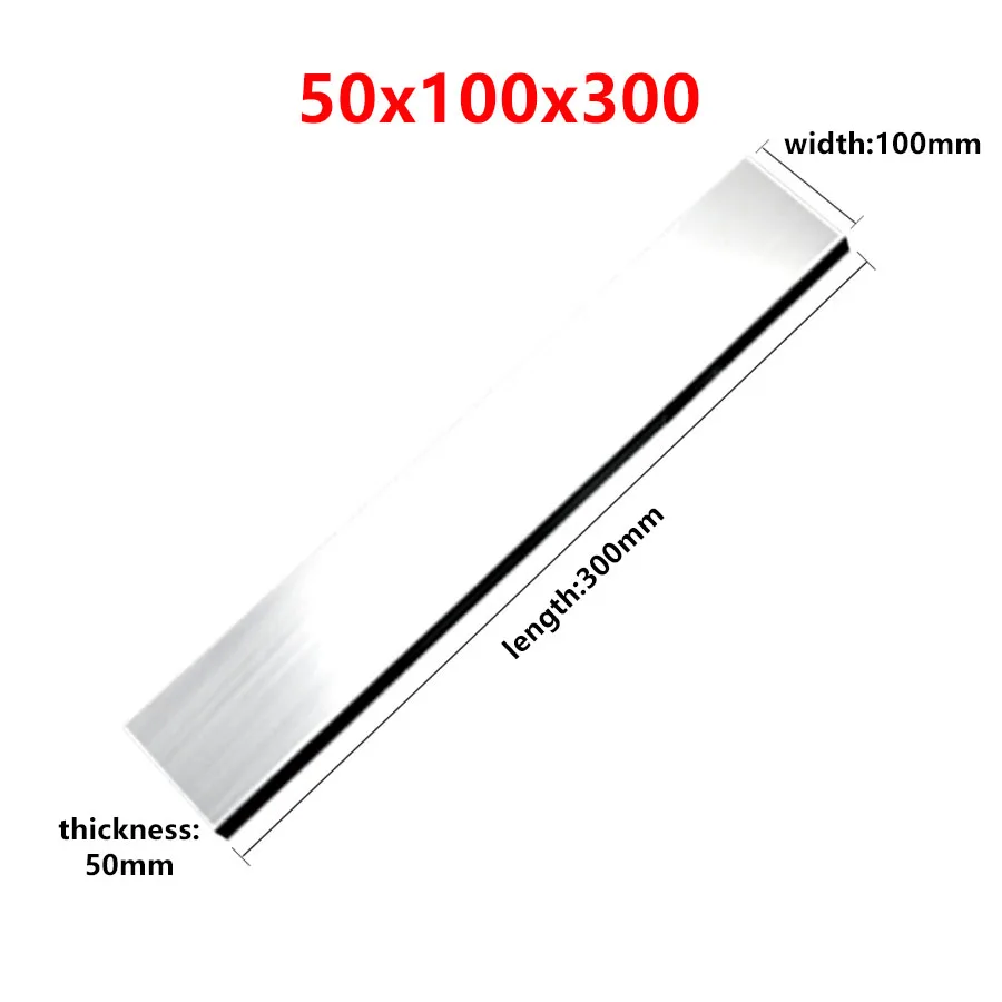 50x60x300 50*80*300 50x100x300 50 مللي متر سميكة الأبيض الصلب القاطع 300 مللي متر عالية السرعة الصلب مستطيل بار HSS شفرة فارغة ، Knife بها بنفسك سكين