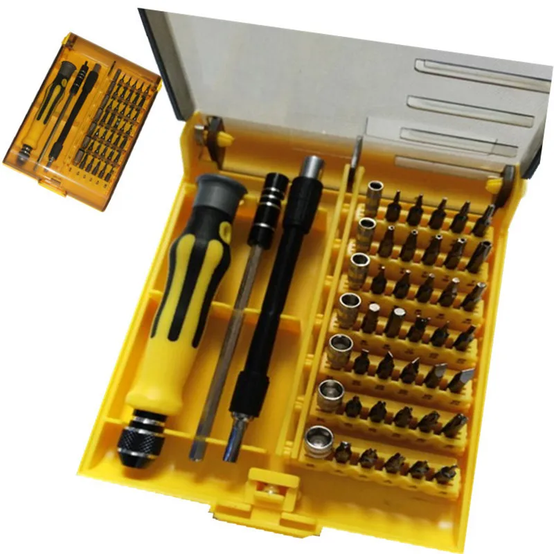 45 in 1 Precision Screwdriver Set For IPhone Apple IPad Laptop PC Mobile Phone Repair Tool Kit