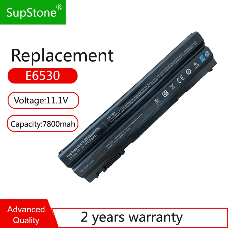 Supstone 9Cell T54FJ E6420 Battery For Dell Latitude E5420 E5520 E6430 M5Y0X 8858X KJ321 P9TJ0 PRRRF T54F3 UJ499 009K6P 312-1165