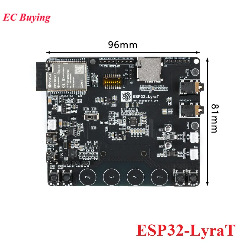 Placa de desarrollo de Audio ESP32-LyraT ESP32-LyraT-Mini, módulo inalámbrico Wifi, placa de demostración de voz, ESP32, LyraT Mini