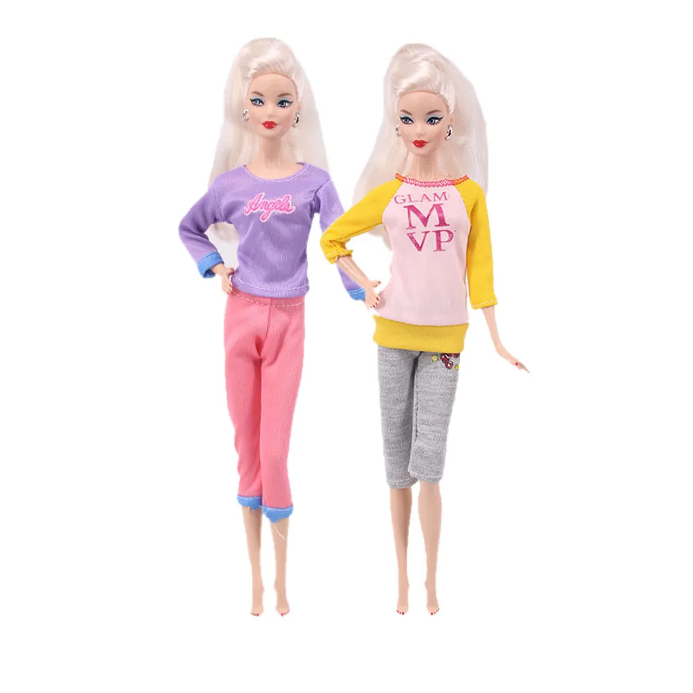 2 Stück/Set Beliebtes Modisches Disney-Prinzessinnen-Kleid für 11 Zoll (26-28 cm) Puppen, College-Stil Kleid, Damenkleid, Schwester-Outfit