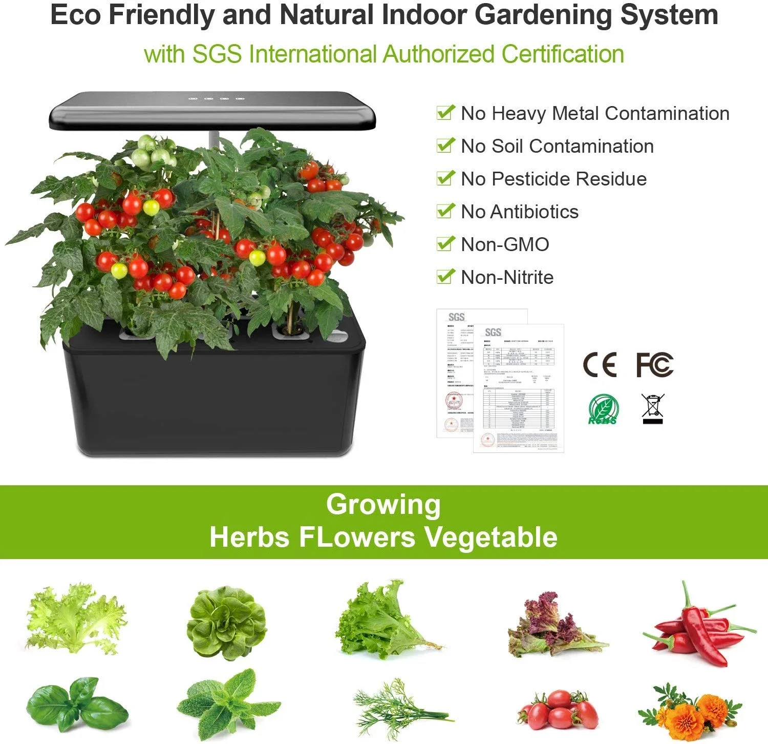 

Smart Garden Hydroponics Growing System Indoor Gardening Hydroponics Grow Kit Automatic Timer Germination Kit Indoor Gardening