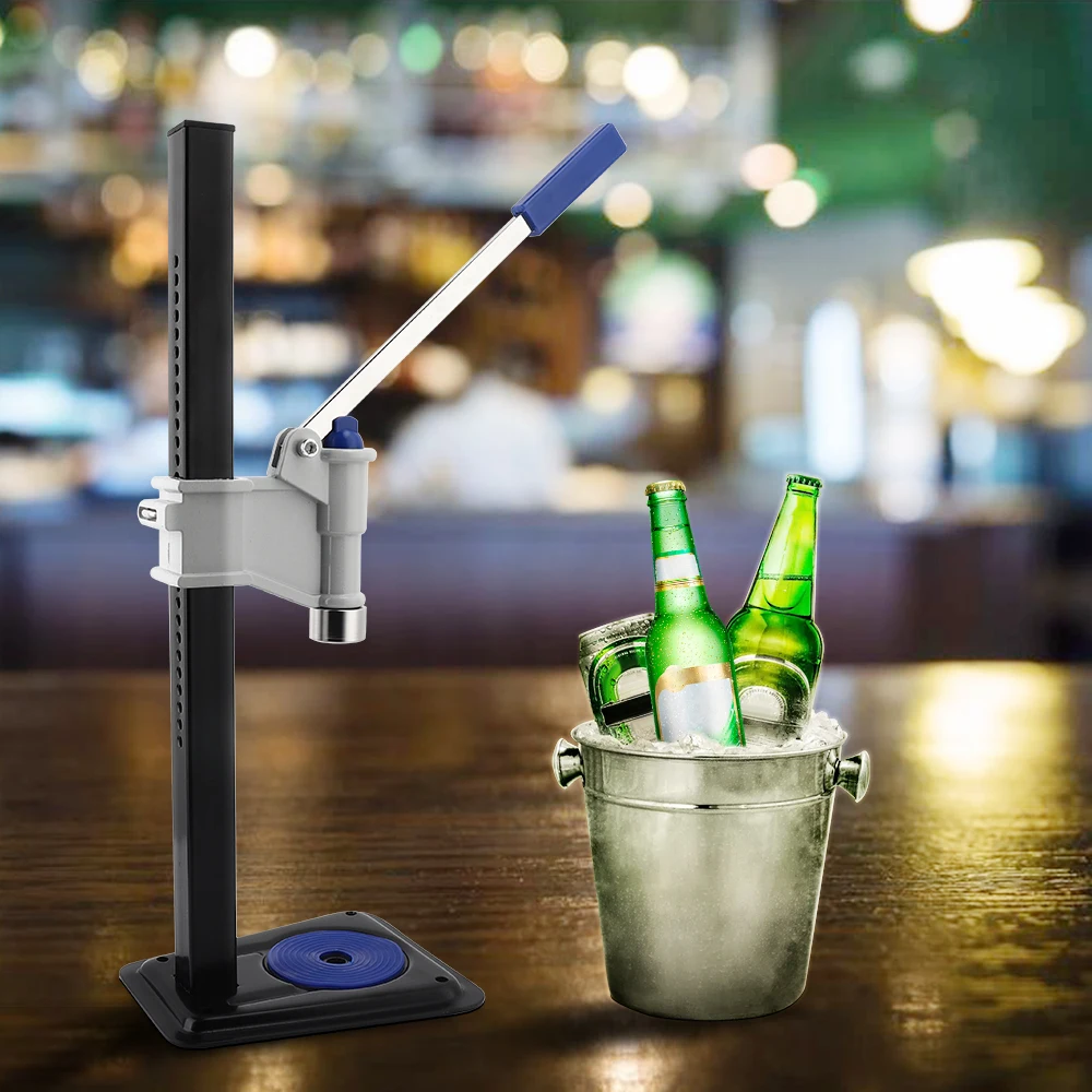 New Beer Bottle Capper Auto Lever Bench Capper Sealer Machine for Homebrew Beer Wine Keg Soda Crown Capping Brewing Tools