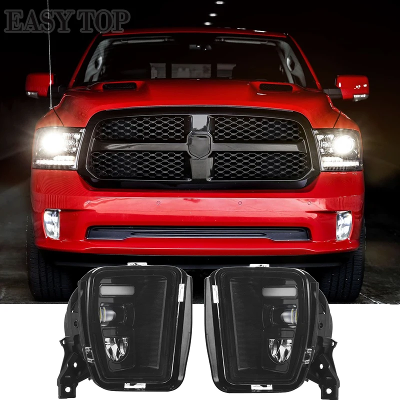 

Светодиодный бампер DRL, противотуманная фара для Dodge Ram 1500 2013-2018 гг.