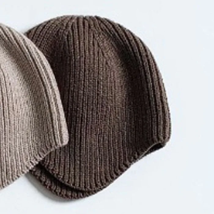 Chapéus de malha de cor sólida infantil, gorros infantis, bonés para meninos e meninas, chapéus casuais de 1 a 6 anos, novo, outono inverno, 2022