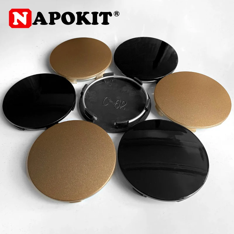 4PCS/lot 62MM Car Wheel Center Cap Sport Rim Hub Cap For Rays ENKEI BBS Volk Racing Rims Dustproof Cover Black Brown