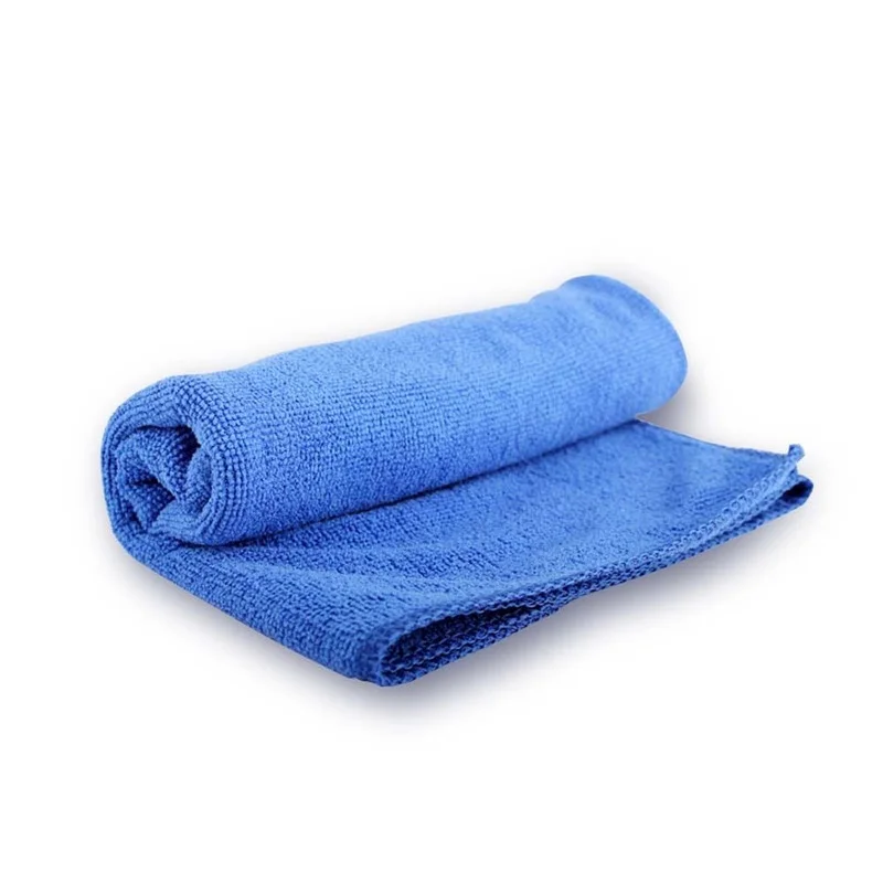 Auto SUV Soft Microfiber Absorbent Towel Car Detailing Wash Cleaning Cloth Blue Portable Washing Tools Universal Car Accessories