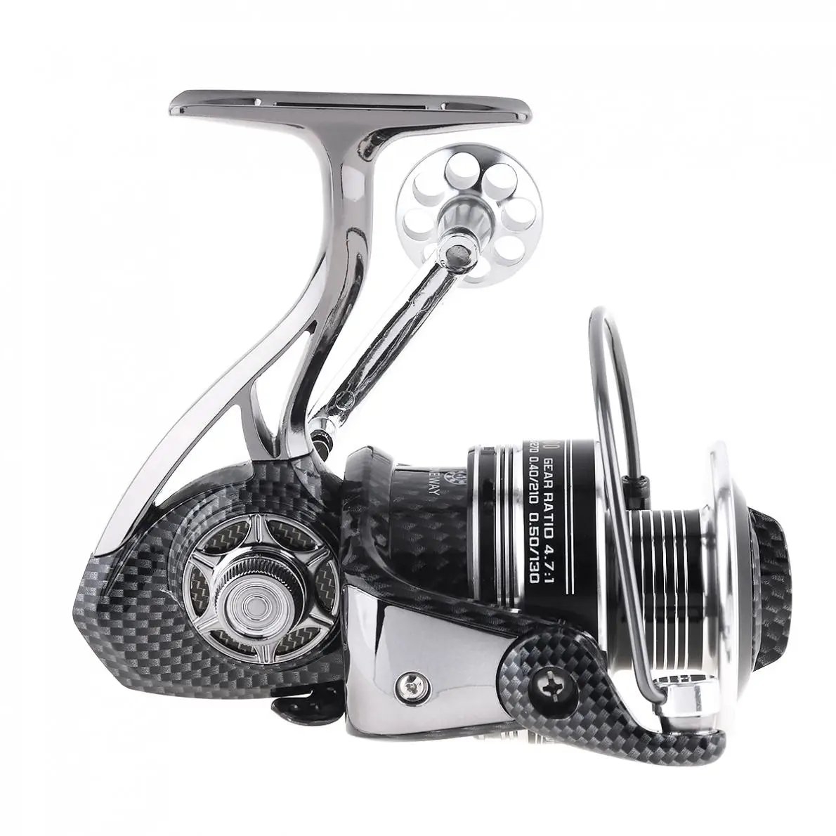 7000 Series 12+1 Ball Bearings 4.7:1 Seamless Metal Full Metal Spool Fishing Reel Sea Fishing Type Line Wheel Double Cup Hot