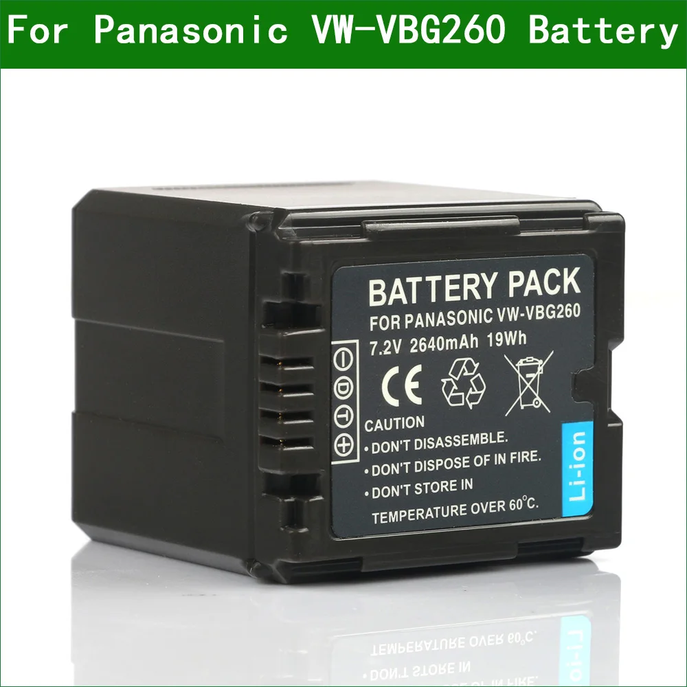 LANFULANG VW-VBG260 Battery for Panasonic Cameras