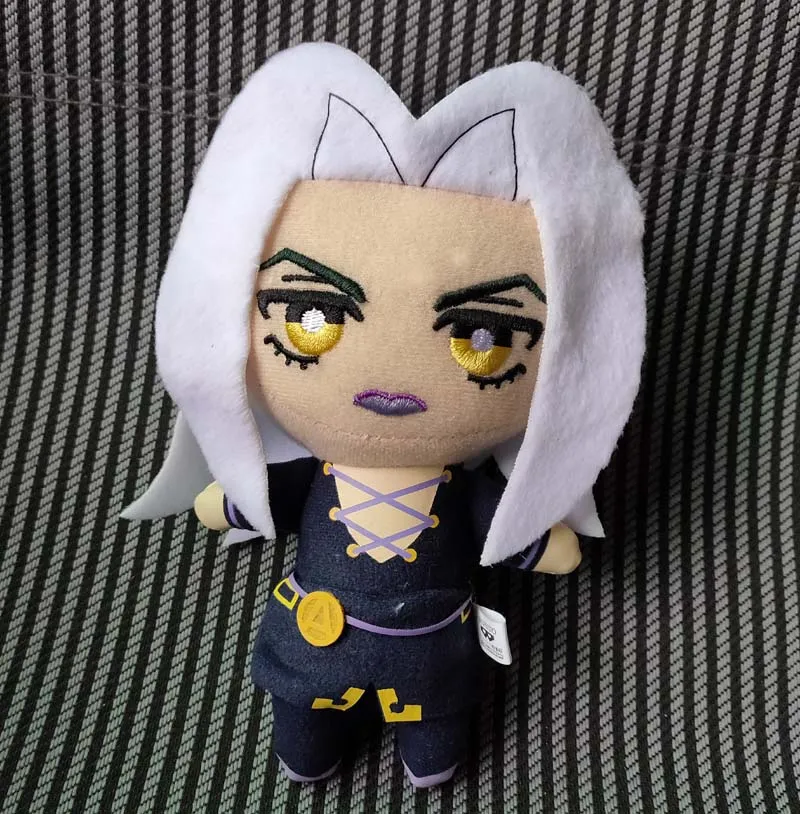 JAPAN JoJoss Bizarre Adventure Golden Wind Plush Giorno Narancia Mista PLUSH DOLL 6PCS