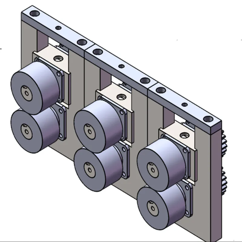 QIPANG with three sets of wire traction straighteners 3mm,6mm ,8mm,20mm steei wire,copper pipe straightening traction