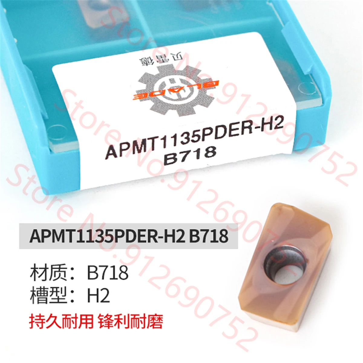 APMT1135PDER  APMT1604PDER B718 CARBIDE INSERT APMT INSERTS For BAP300R BAP400R