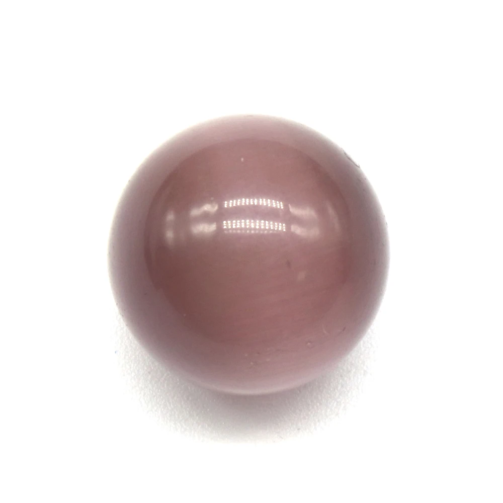 Natural Cat Eye Stone Bead Round Sphere Agates Loose Stone Beaded for DIY Jewerly Bracelet Accessories Making 20mm Wholesale