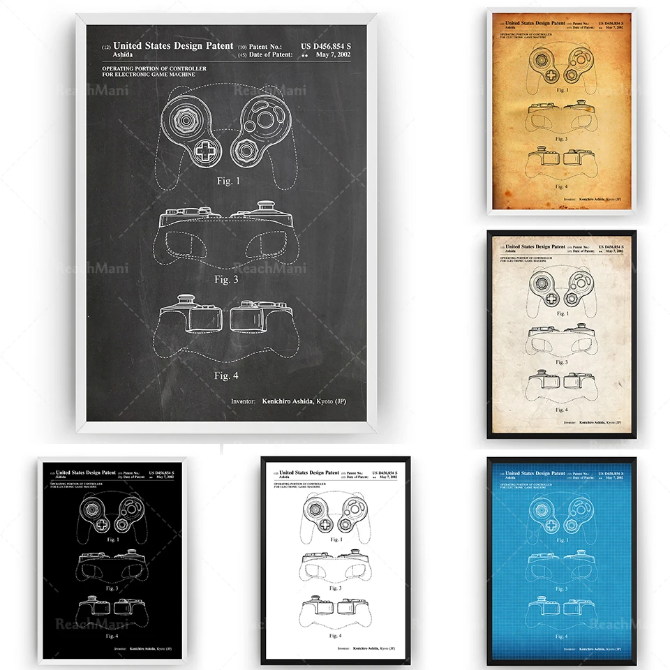GameCube Controller Outline: A Must-Have Retro Gaming Wall Art for Nostalgic Collectors
