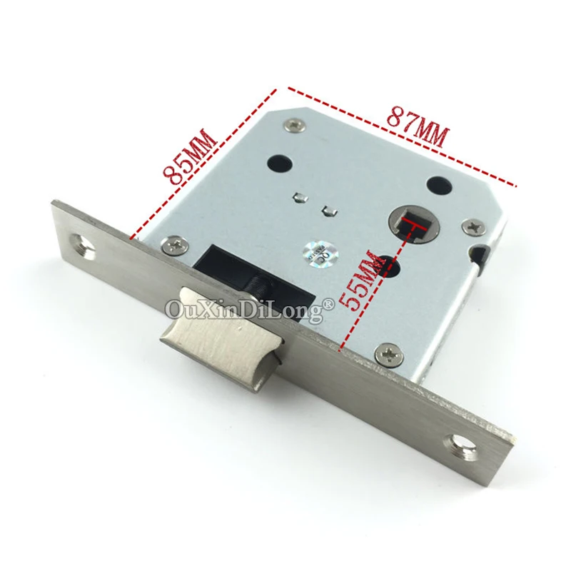

Brand New European Mortise Door Lock body Passage / Fire Escape Door Lock body Split Mute Door Lock body Repair Parts