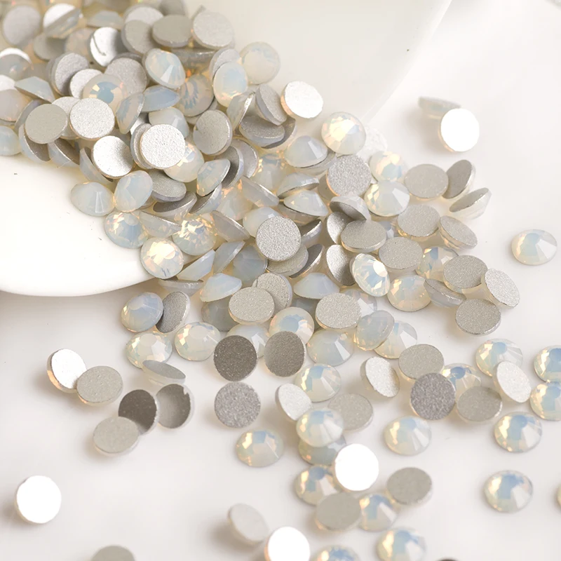 Glitzer Kristall AB Multi Strasssteine SS3 SS16 SS20 Nicht Heißklebbare Flache Strasssteine für Stoff, Kleidung, Nagelkunst und Dekorationen – Detail 12