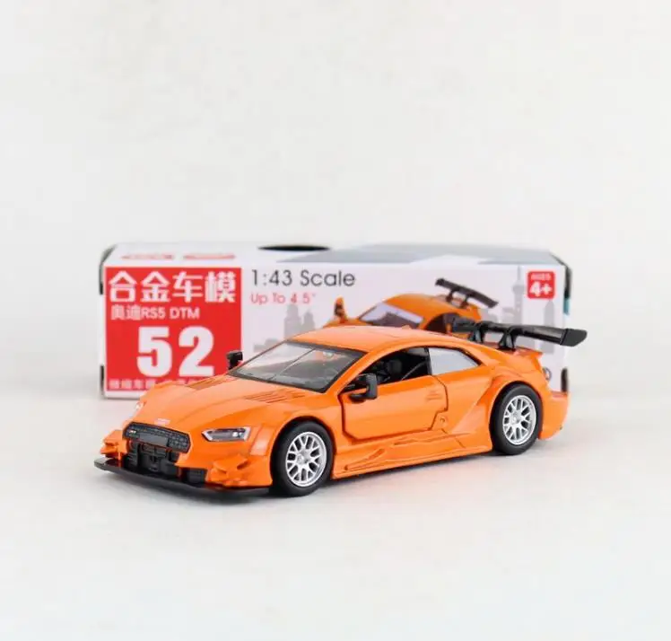 

High simulation 1:43 RS5 DTM pull back racing model,original package gift toy,classic sports car,free shipping