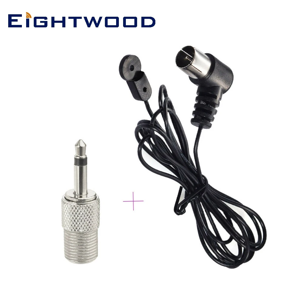 

Eightwood FM Radio Antenna Aerial for JVC Sherwood Bose-Wave Radio AV Sound Stereo Receiver 75 Ohm F & 3.5mm