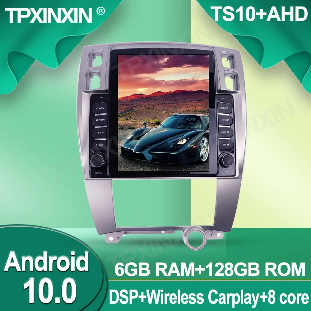 

Автомобильный радиоприемник 128G для Hyundai Tucson 2006-2013 Android 10.0 GPS Автомобильный мультимедийный плеер головное устройство аудио Радио Навигация магнитофон