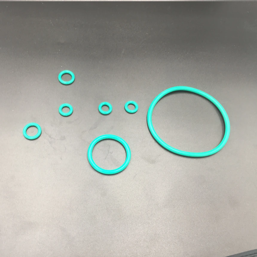 470mm 480mm 490mm 500mm Outside Diameter OD 6mm Thickness Green FKM FR FPM Fluororubber Oil Seal Washer O Ring Gasket