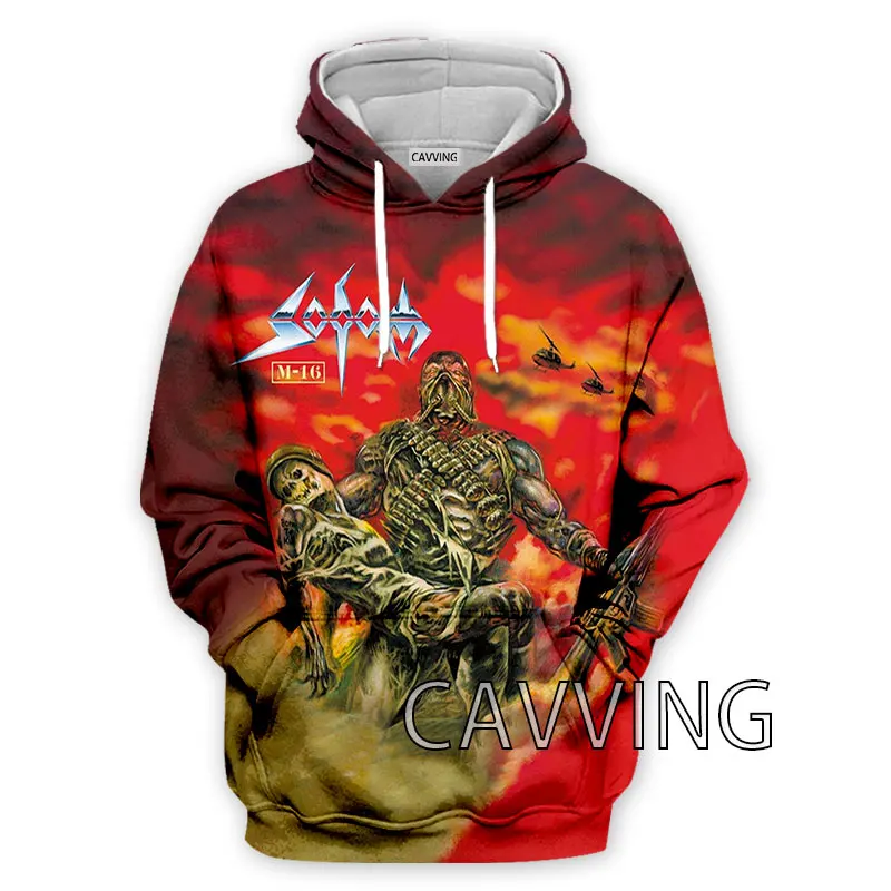 New Fashion Women/Men's  3D Print  Sodom Band  Hoodies Hooded Sweatshirts Harajuku Hoodie Sweatshirts Tops Clothing