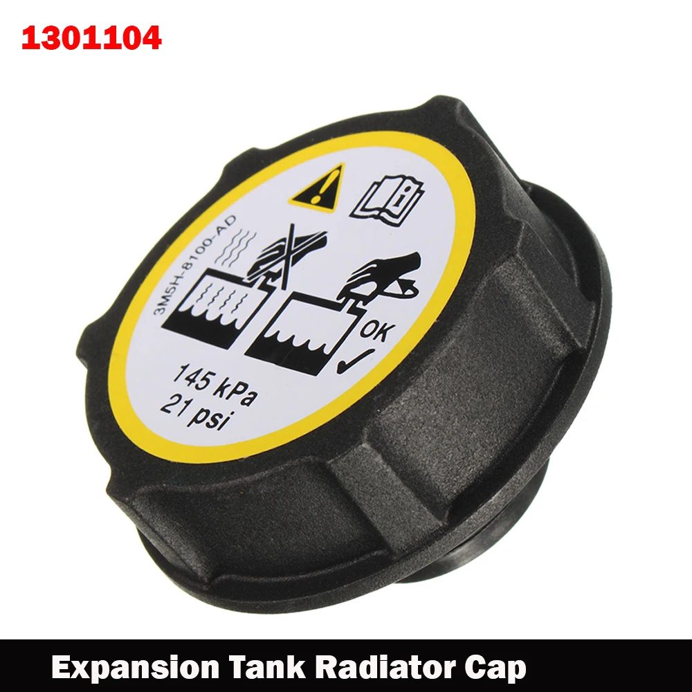 Expansion Tank Radiator Cap For Ford/Focus/Fiesta/C-max/Mondeo/Transit 1301104 3M5H-8100-AD 1224233 Car Accessories