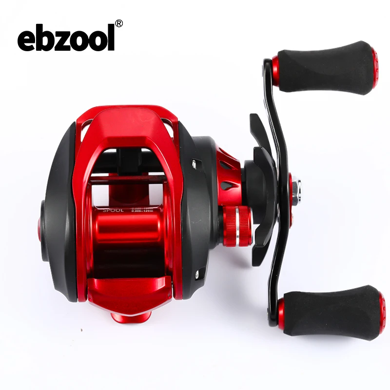 

ebzool Best Baitcasting Reel 6.3:1High Speed Fishing Reel 7KG Max Drag Left Right Hand Reel Reinforced White Bass Reel Fishing