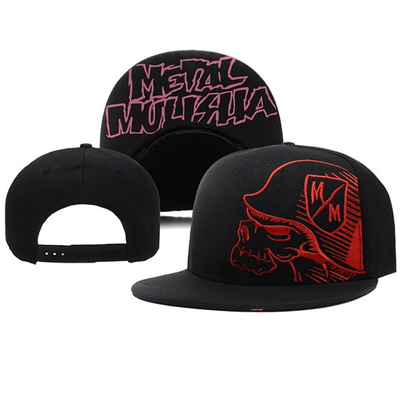 Gorra de béisbol bordada para hombre y mujer, gorra de béisbol de algodón con bordado de Mulisha de Metal para exteriores, Unisex, Snapback, Hip