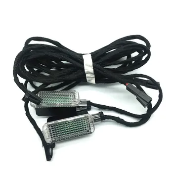 Wewnętrzne tylne światła LED do stóp do vw PASSAT B6 Jetta golf 5 MK5 6 MK6 A3 A4 A6 seat Leon Toledo 3AD 947409