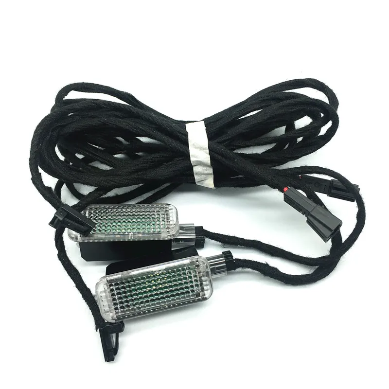 Wewnętrzne tylne światła LED do stóp do vw PASSAT B6 Jetta golf 5 MK5 6 MK6 A3 A4 A6 seat Leon Toledo 3AD 947409