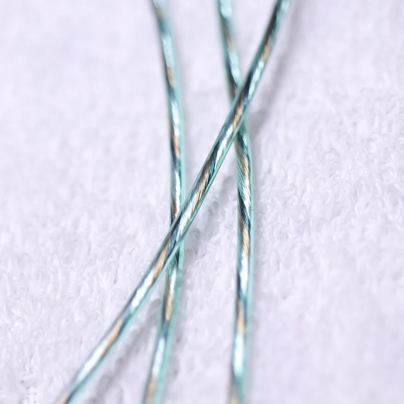 Silver-plated & single crystal copper mixed strand OD: 1.6MM 22AWG 30core