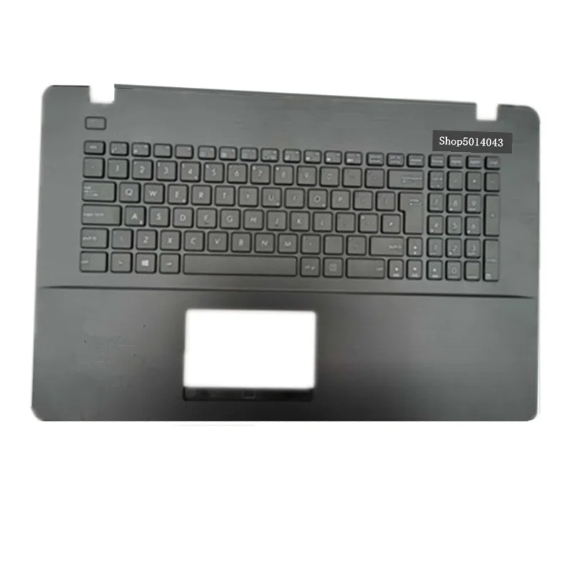 For ASUS A751 X751 X751LD X751LN X751MJ K751LX Series Palmrest/Keyboard Bezel with US/RU/FR/UK Language Keyboard