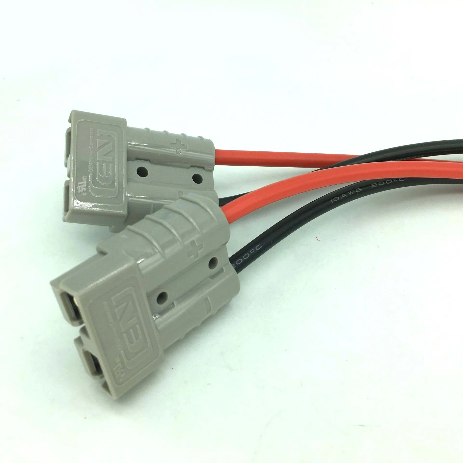 1PCS 50A 600V Y type 10AWG Silicone cable 30cm 11.8in For Anderson Power Pole cable Connector Battery solar Connect