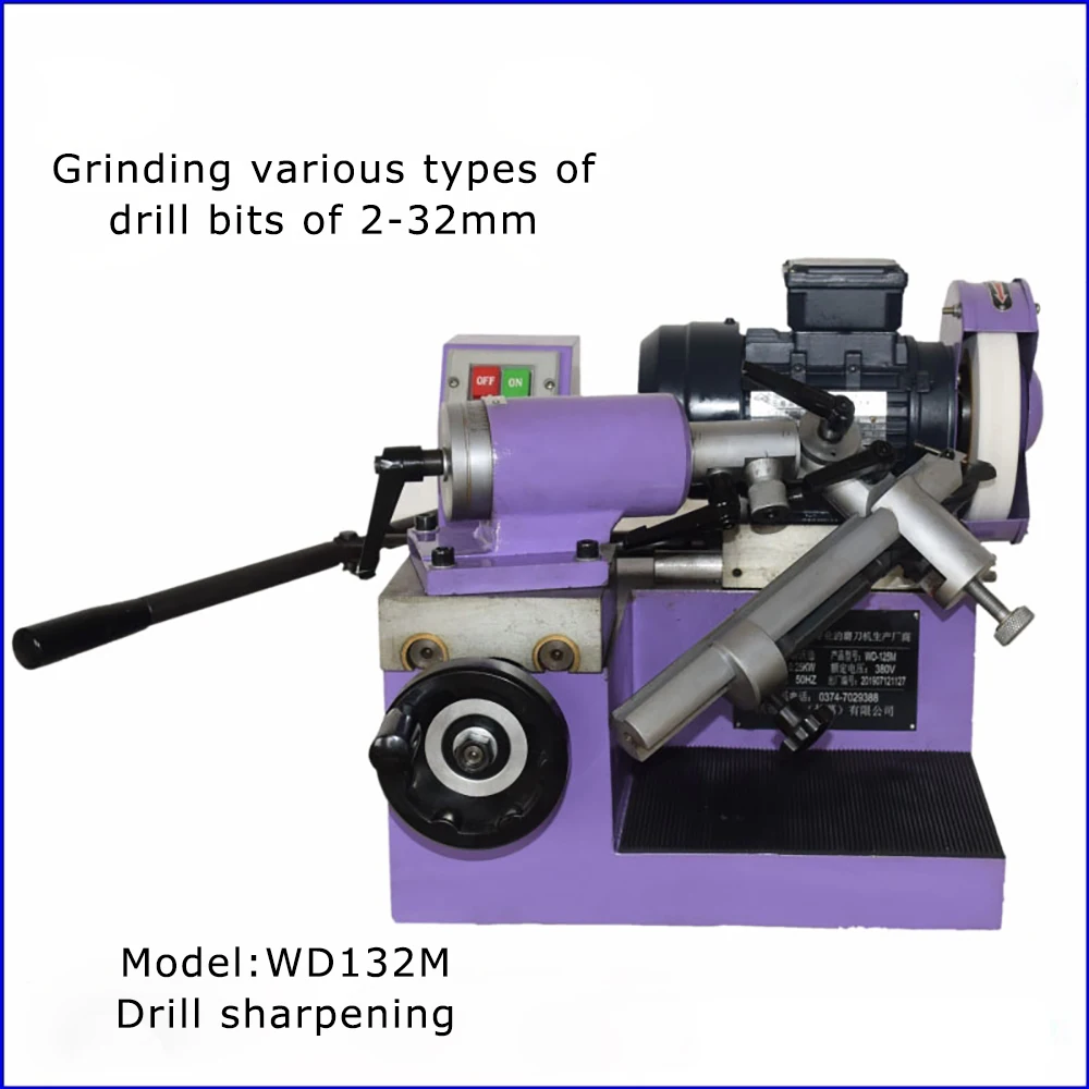 

WD132M Electricity large bit grinding machine Tool Tungsten Steel Drill Bit Grinding Machine Step Drill Sharpening Machine