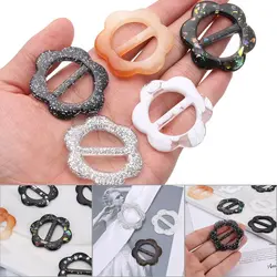 DIY Crafts Garment Accessories Clothing Decor Coat Waist Button Shirt Button T-shirt Clips Scarf Clips Ring Belt Buckle