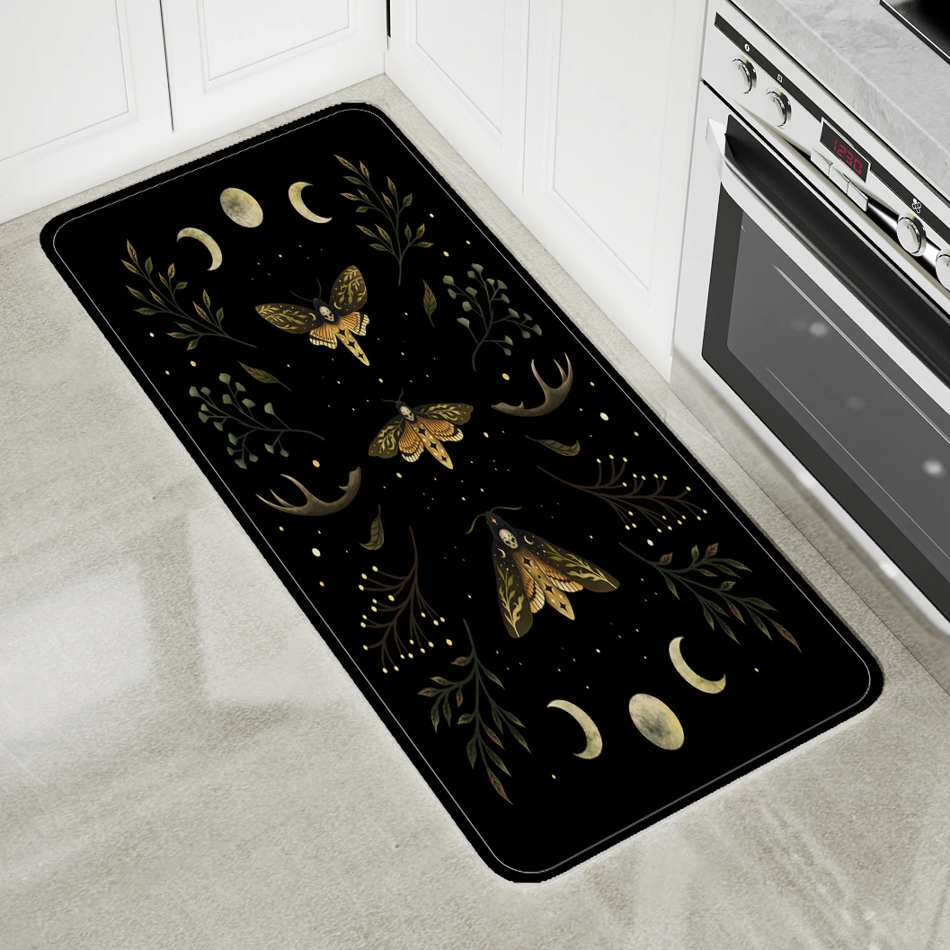 إجمالي الكسوف القمري حصيرة جميلة رومانسية ممسحة المعيشة ديكور غرفة نوم المطبخ مكافحة زلة منطقة السجاد ديكور المنزل الفن السجاد #2