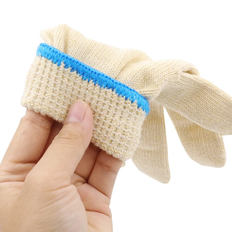เส้นด้ายฝ้ายถุงมือหนาป้องกันลื่นและทนต่อการสึกหรอแรงงานถุงมือความปลอดภัยสำหรับการจัดการสินค้าและ Sundries ซ่อมเครื่อง