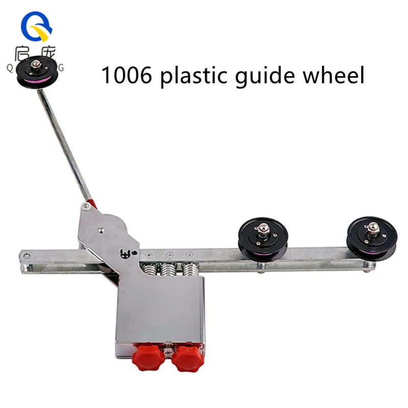 Three-spring tension gun winding machine stranding machine feeding frame tension gun paying-off frame tensiometer wire and cable