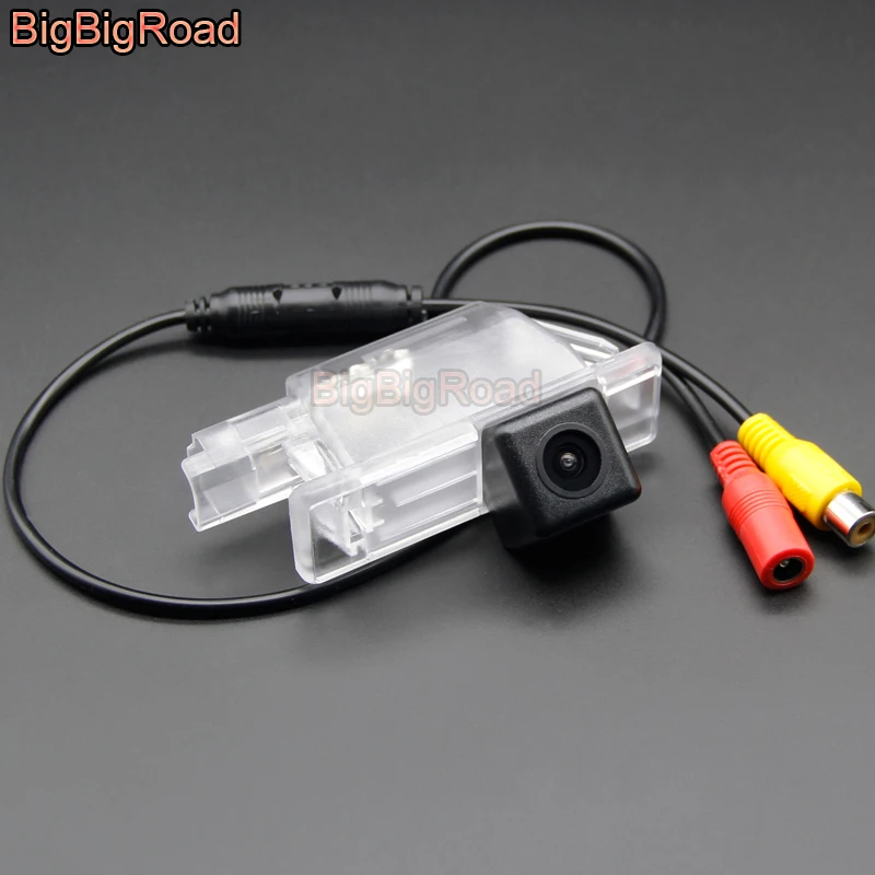 BigBigRoad Vehicle Wireless Vehicle Rear View Camera HD Color Image For Peugeot C5 2013 2014 2015 Citroen C5 C4 MG3 2010-2014