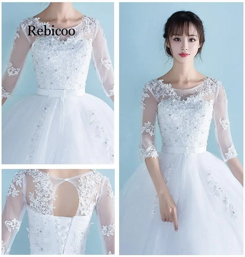 Vestido feminino de cintura alta um ombro metade e manga curta vestido de noiva grávida vestidos de novia