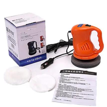 Electric Car Polisher Polishing Machine Kit Automation Cleaning Waxing Tools Car Accessories 12V 40W polishing machine