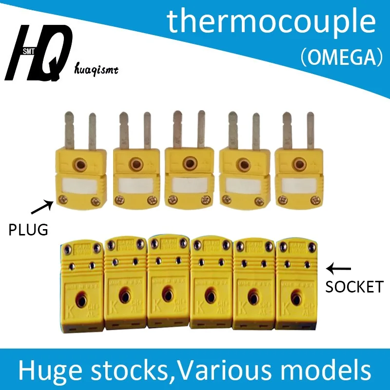 thermocouple with cable used in the kic profile TT-K-30  Temperature Measurement Sensitive Line K Type Thermometer Probe