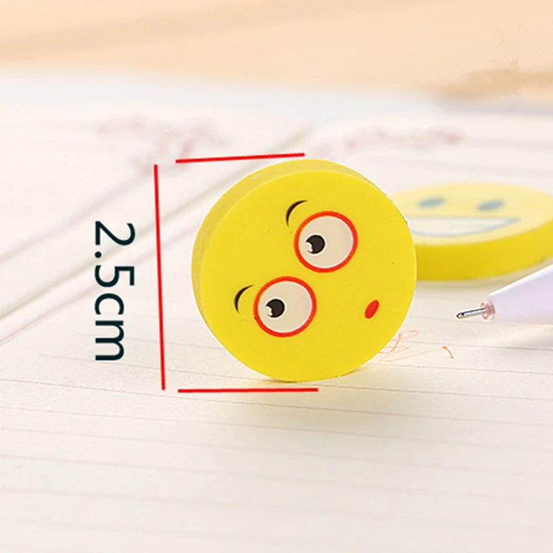 12 stücke Neuheit kawaii Cartoon Radiergummi Büro Schule liefert Zeichnung Briefpapier Student Kinder Bleistift Gummi Spielzeug Party Geschenk