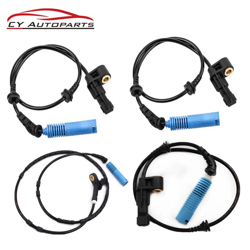 New Front+Rear Car ABS Wheel Speed Sensor For BMW E46 316 318 320 330 Z4 E85 E86 34526752681 34526752682 34526752683